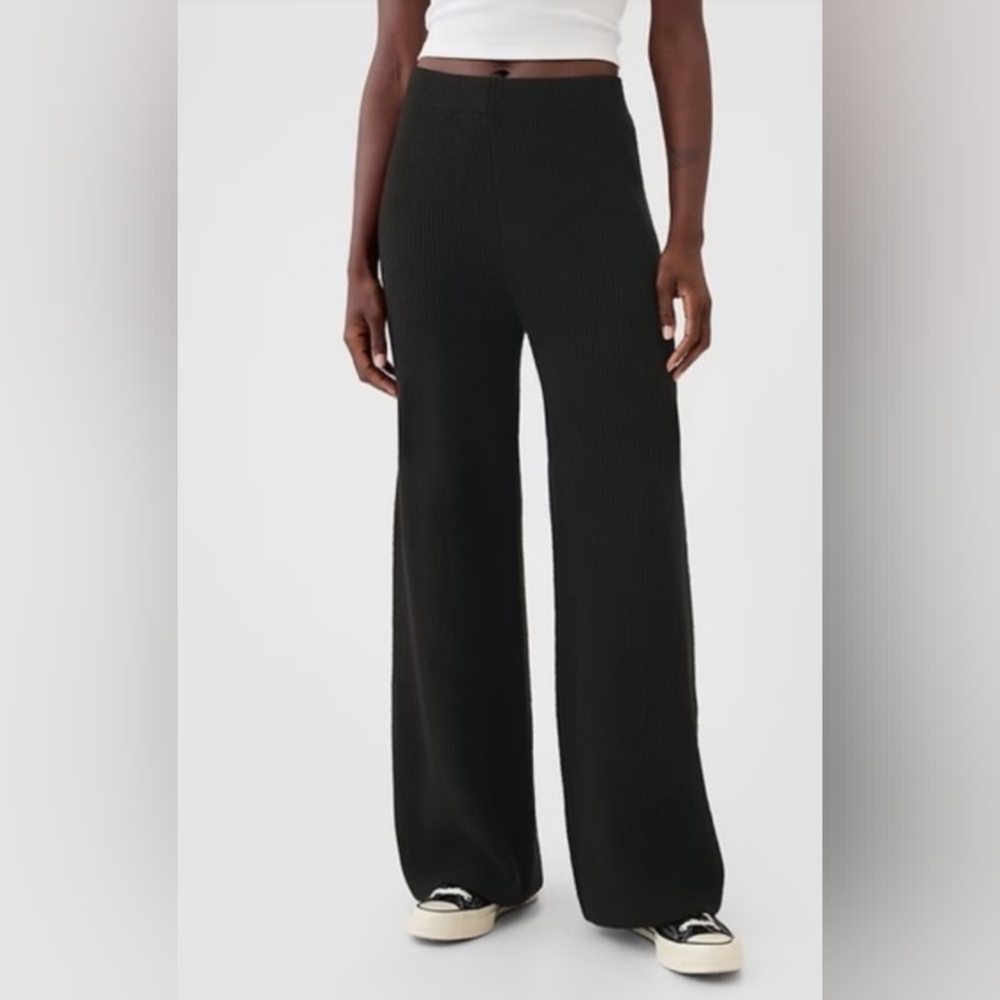 GAP CashSoft Shaker-Stitch Sweatpants
